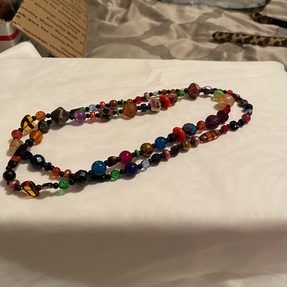Multicolor Beaded Necklace